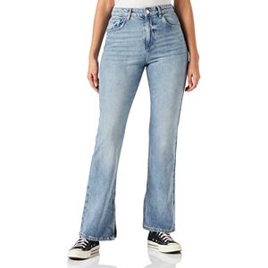 Springfield Byxor för kvinnor Vaquero bootcut jeans, Blå (Azul Medio), 34 SE Springfield Byxor för kvinnor Vaquero bootcut jeans, Blå (Azul Medio), 34 SE