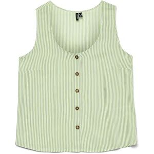 VERO MODA Vmbumpy Sl Shirt WVN Ga Noos, Shadow Lime, XS VERO MODA Vmbumpy Sl Shirt WVN Ga Noos, Shadow Lime, XS