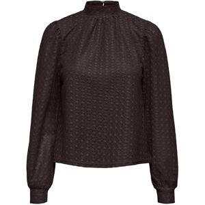 ONLY Onlcolbie L/S Top Box JRS, Choklad tårta, M ONLY Onlcolbie L/S Top Box JRS, Choklad tårta, M