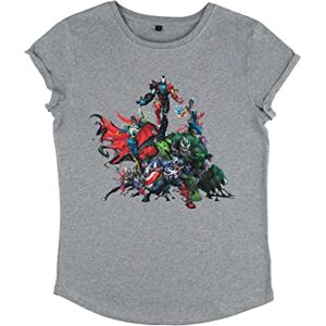 Marvel Venom Avengers rullad långärmad t-shirt, melange grå, S, Melange grå, S Marvel Venom Avengers rullad långärmad t-shirt, melange grå, S, Melange grå, S