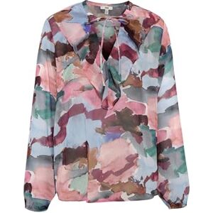 Mavi Dam chiffongblus blus, molntryck, M, Molntryck, M Mavi Dam chiffongblus blus, molntryck, M, Molntryck, M