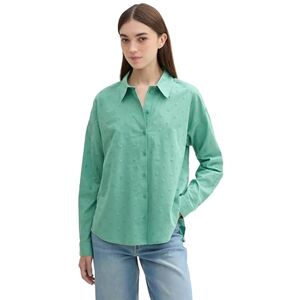 TOM TAILOR Denim damblus, 34206 – mörk pacific teal, XXL TOM TAILOR Denim damblus, 34206 – mörk pacific teal, XXL