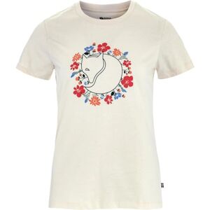 Fjällräven Dam Fjällblomster Fox T-shirt, Chalkhite, XXS, Kritvit, XXS Fjällräven Dam Fjällblomster Fox T-shirt, Chalkhite, XXS, Kritvit, XXS