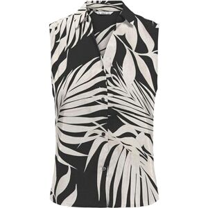 ONLY Onlnova Life Elite S/L Shirt AOP, svart, M ONLY Onlnova Life Elite S/L Shirt AOP, svart, M