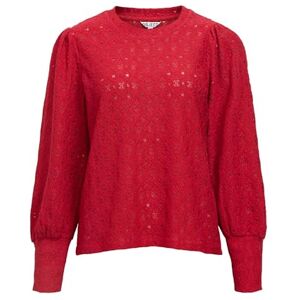 Object Objlaila L/S Re Top Noos, Karanda röd, M Object Objlaila L/S Re Top Noos, Karanda röd, M