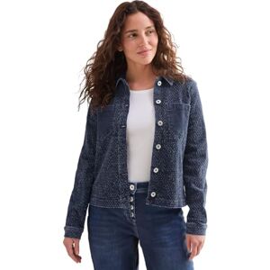 Cecil Dam B212461 jeansjacka i bouclé-look, medelblå tvätt, XL, Mellanblå tvätt, XL Cecil Dam B212461 jeansjacka i bouclé-look, medelblå tvätt, XL, Mellanblå tvätt, XL