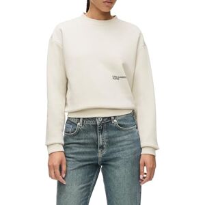KARL LAGERFELD JEANS , Dam, Bandana Logo Sweat, Regular Fit, Beige, XS KARL LAGERFELD JEANS , Dam, Bandana Logo Sweat, Regular Fit, Beige, XS