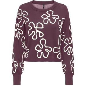 ONLY Onlmontana Ls Jq O-Neck Cc KNT, mauve wine, S ONLY Onlmontana Ls Jq O-Neck Cc KNT, mauve wine, S