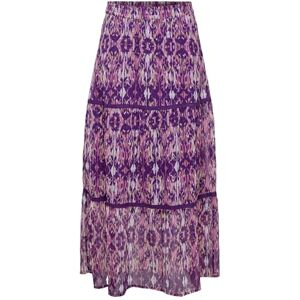 ONLY Dam 15314981 Kjol, Purple Magic, S ONLY Dam 15314981 Kjol, Purple Magic, S