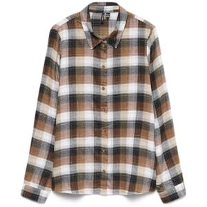 VERO MODA Vmlara Ls Shirt WVN Ga, Snövit, XS VERO MODA Vmlara Ls Shirt WVN Ga, Snövit, XS