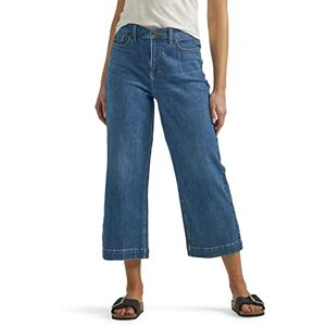 Lee Women's Legendary High Rise Wide Leg Crop Jean Shadow Veil 0 Lee Women's Legendary High Rise Wide Leg Crop Jean Shadow Veil 0