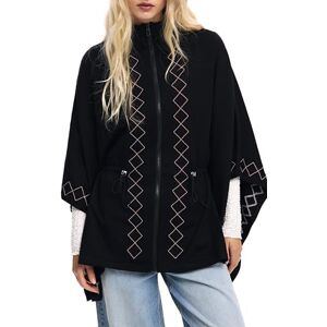 Desigual PONCHO_emballage, 2000 svart, U, svart, one size Desigual PONCHO_emballage, 2000 svart, U, svart, one size