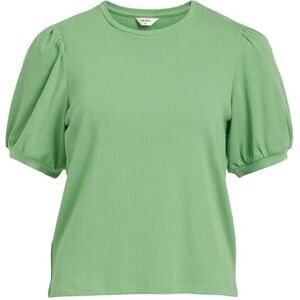Object Objekt OBJJAMIE S/S TOP NOOS, livfull grön, L Object Objekt OBJJAMIE S/S TOP NOOS, livfull grön, L