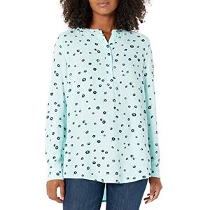 Amazon Essentials långärmad vävd blus klänning tröjor, Sydhav blå, vallmo, L Amazon Essentials långärmad vävd blus klänning tröjor, Sydhav blå, vallmo, L