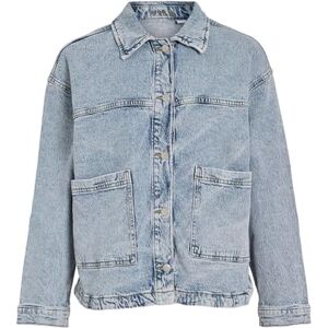 Vila kvinnlig jacka VIJAF denim, Ljusblå denim, 36 Vila kvinnlig jacka VIJAF denim, Ljusblå denim, 36