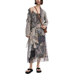 Desigual Vest_Miami, 1008 Crudo BEIGE, L, Vit, L Desigual Vest_Miami, 1008 Crudo BEIGE, L, Vit, L