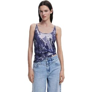 Desigual TS_Paradise_LACROIX, 5000 Navy, XL, Blå, XL Desigual TS_Paradise_LACROIX, 5000 Navy, XL, Blå, XL