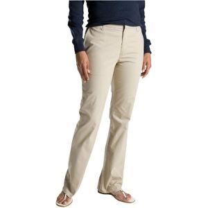 Dickies Dam platt framsida stretch twill byxa smal passform bootcut khakis, Ökensand, 30 SE Dickies Dam platt framsida stretch twill byxa smal passform bootcut khakis, Ökensand, 30 SE
