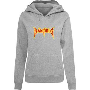 Tee Damhuvtröja Badgirls Hoody, avslappnad huvtröja med framtryck, normal passform, storlekar XS – 5XL, Grå ljung, M Tee Damhuvtröja Badgirls Hoody, avslappnad huvtröja med framtryck, normal passform, storlekar XS – 5XL, Grå ljung, M