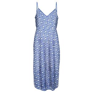 VERO MODA Bestseller A/S VMSONEY LACE Singlet Calf Dress WVN klänning, Little Boy Blue/Detail:Snow White Lines, L, Liten pojke blå/detaljer: snow white lines, L VERO MODA Bestseller A/S VMSONEY LACE Singlet Calf Dress WVN klänning, Little Boy Blue/Detail:Snow White Lines, L, Liten pojke blå/detaljer: snow white lines, L