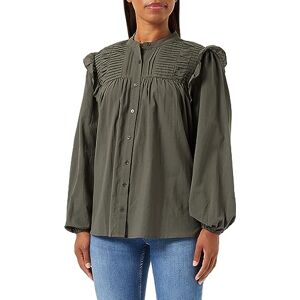 TILDEN Långärmad blus, mörk olivgrön, S dam, Mörk olivgrön, S TILDEN Långärmad blus, mörk olivgrön, S dam, Mörk olivgrön, S