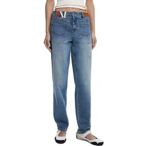 Desigual Denim_Cloe, 5053 denim medium tvätt, 42, Blå, 40 Desigual Denim_Cloe, 5053 denim medium tvätt, 42, Blå, 40