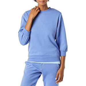 Amazon Essentials dam fransk frotté fleece ärm detalj rund hals tröja, blå, X-Large Amazon Essentials dam fransk frotté fleece ärm detalj rund hals tröja, blå, X-Large