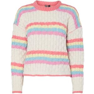 PIECES Pcjace Ls O-Neck Cabel Knit Bc, Molndansare, S PIECES Pcjace Ls O-Neck Cabel Knit Bc, Molndansare, S