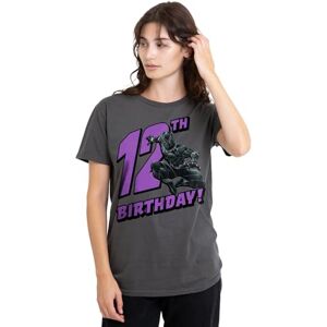 Black Panther mandarin creative ltd födelsedag 12 dam t-shirt, träkol, liten, Träkol, S Black Panther mandarin creative ltd födelsedag 12 dam t-shirt, träkol, liten, Träkol, S