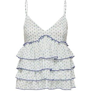 ONLY Onldory Life Strap Layered Top WVN, Ljus vit, XL ONLY Onldory Life Strap Layered Top WVN, Ljus vit, XL