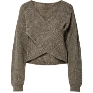 PIECES Pcsilly Ls Rev Wrap Knit Noos Bc, Morel, XS PIECES Pcsilly Ls Rev Wrap Knit Noos Bc, Morel, XS