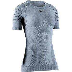 X-Bionic Kvinnors invent 4.0 ljus kortärmad dam-t-shirt, grå melange/antracit, XL X-Bionic Kvinnors invent 4.0 ljus kortärmad dam-t-shirt, grå melange/antracit, XL