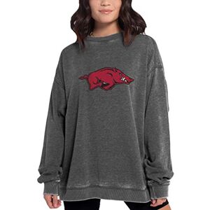 Chicka-D NCAA dam campus crew pullover Träkol L Chicka-D NCAA dam campus crew pullover Träkol L