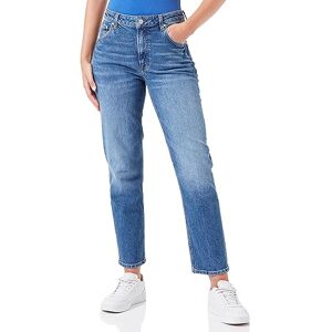 GANT Dam raka skurna jeans, MID Blue Broken IN, standard, Mellanblått, 32W GANT Dam raka skurna jeans, MID Blue Broken IN, standard, Mellanblått, 32W