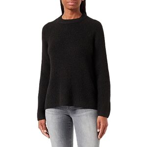 PIECES Dam Pcellen Ls O-Neck Knit Noos Bc Qx stickad tröja, svart, 46/48/L PIECES Dam Pcellen Ls O-Neck Knit Noos Bc Qx stickad tröja, svart, 46/48/L