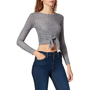 LTB Jeans dam Filece T-shirt, Grå Mel blommor tryck 3490, L LTB Jeans dam Filece T-shirt, Grå Mel blommor tryck 3490, L