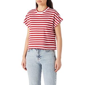 Koton Dam T-shirt med rundhalsausschnitt, röda ränder (03 m), XXL, Röda ränder (03 m), XXL Koton Dam T-shirt med rundhalsausschnitt, röda ränder (03 m), XXL, Röda ränder (03 m), XXL