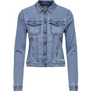 JDY moon L/S jacka DNM Mix, Mellanblå denim, M JDY moon L/S jacka DNM Mix, Mellanblå denim, M