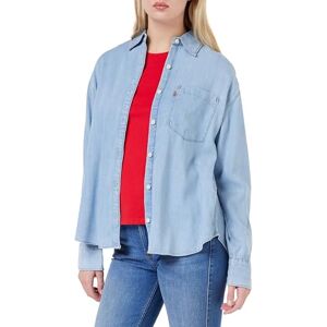 Levi's dam Shirt Nola Oversized Shirt, blå, L Levi's dam Shirt Nola Oversized Shirt, blå, L