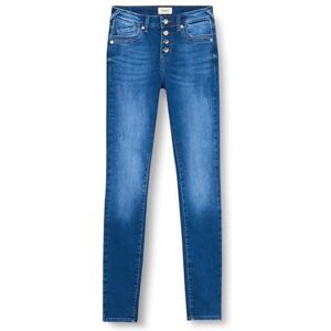 ONLY Onlblush MW Fly But Skinny Ext DNM Fit Jeans Dam, Blå, (XS) W x 32L ONLY Onlblush MW Fly But Skinny Ext DNM Fit Jeans Dam, Blå, (XS) W x 32L