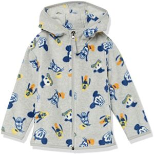 Amazon Essentials Disney Marvel Star Wars pojkar Polar Fleece Jacka med huva, Musse och vänner, Large Amazon Essentials Disney Marvel Star Wars pojkar Polar Fleece Jacka med huva, Musse och vänner, Large