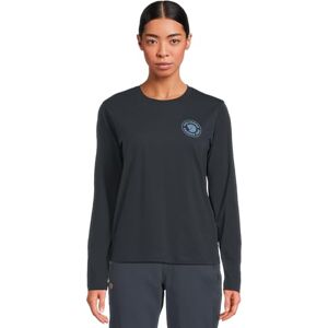 Fjällräven dam 1980 logo t-shirt LS vardag utomhus, mörk marinblå, M Fjällräven dam 1980 logo t-shirt LS vardag utomhus, mörk marinblå, M
