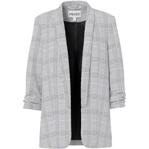 PIECES Dam PCBOSS 3/4 tryckt NOOS blazer, svart/AOP: Kontroll, XS PIECES Dam PCBOSS 3/4 tryckt NOOS blazer, svart/AOP: Kontroll, XS