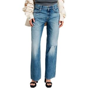 G-STAR RAW G-Star Dam Judee Low Waist Loose Jeans Blå (Faded Denali Blue Destroyed D22889-D536-G565) 31 W/32 L G-STAR RAW G-Star Dam Judee Low Waist Loose Jeans Blå (Faded Denali Blue Destroyed D22889-D536-G565) 31 W/32 L
