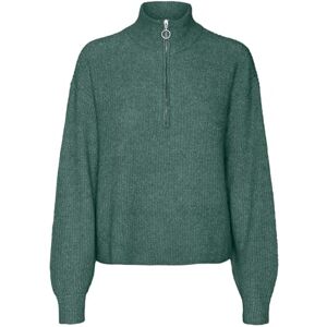 VERO MODA Bestseller A/S VMMILI LS dragkedja GA boo tröja, Dark Forest/detalj:W. Melange, XS, Dark Forest/Detail:w. Melange, XS VERO MODA Bestseller A/S VMMILI LS dragkedja GA boo tröja, Dark Forest/detalj:W. Melange, XS, Dark Forest/Detail:w. Melange, XS