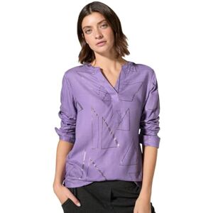 Cecil TOS Melange Foilprint blus, Gentle Lilac Melange, XS Cecil TOS Melange Foilprint blus, Gentle Lilac Melange, XS