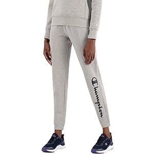 Champion Dam Legacy American Classics fleece stor logotyp ribbad manschett träningsbyxor, Grigio Melange Chiaro, M Champion Dam Legacy American Classics fleece stor logotyp ribbad manschett träningsbyxor, Grigio Melange Chiaro, M
