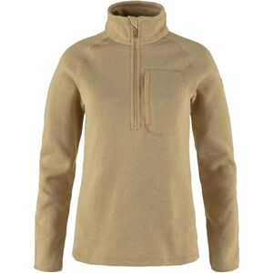 Fjällräven Fjallraven 87155-196 Övik fleece halv dragkedja W sweatshirt dam mörk beige storlek XL Fjällräven Fjallraven 87155-196 Övik fleece halv dragkedja W sweatshirt dam mörk beige storlek XL