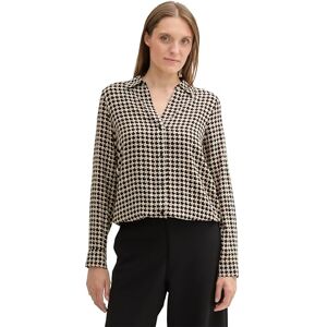 TOM TAILOR damblus, 36887 – beige geometrisk minimal, 36 TOM TAILOR damblus, 36887 – beige geometrisk minimal, 36