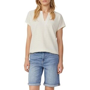 s.Oliver Strukturerad T-shirt i Relaxed Fit, Beige, 36 s.Oliver Strukturerad T-shirt i Relaxed Fit, Beige, 36
